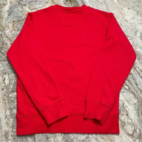 NFL Pro LineNew England Patriots Pullover Red Sweatshirt Spell out - Picture 7 of 8